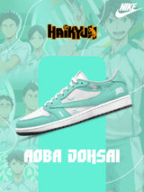 Aoba Johsai High V.1 Custom TS Low Sneakers - 13custom