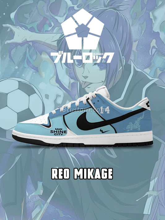 Reo Mikage V.2 Custom Court-Low Sneakers