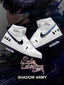 AJ1 H Shadow Army客製化 高幫-頂級 運動鞋-V1款