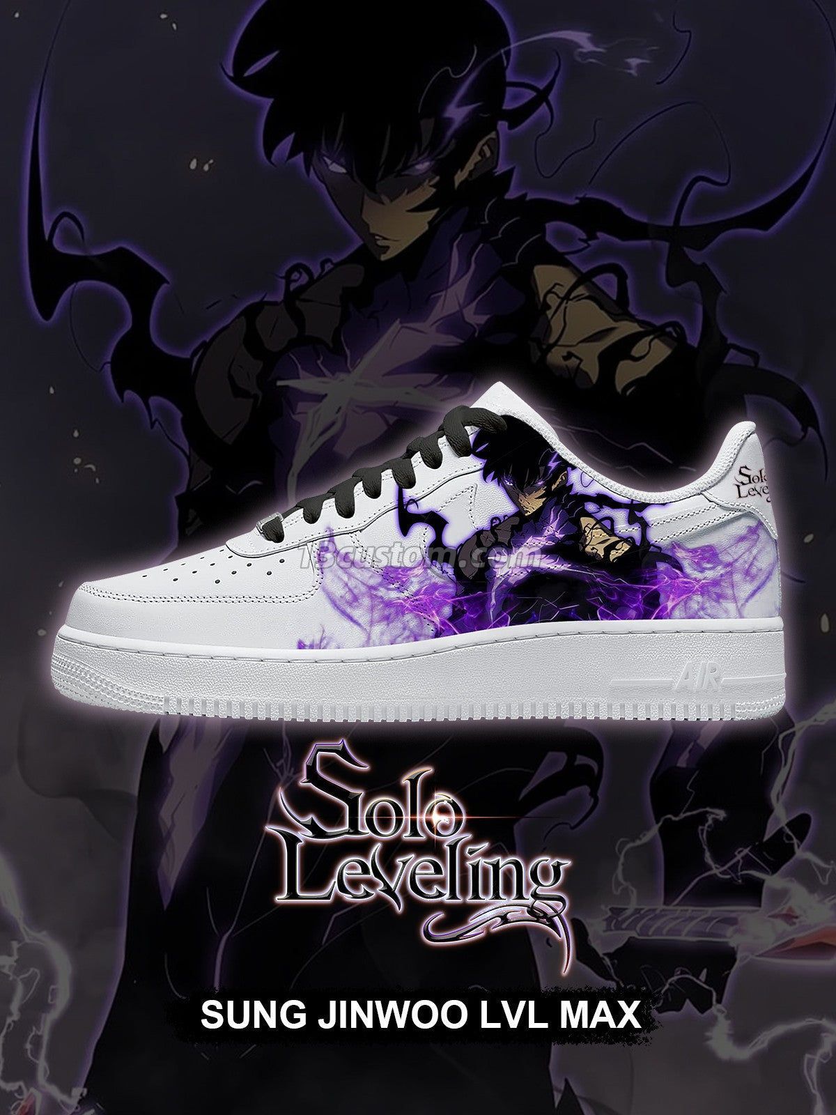 AF1 Sung Jinwoo LVL 最大客製化運動鞋-V2款