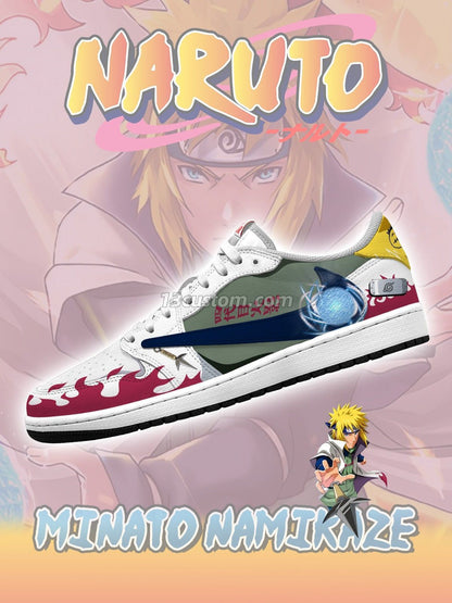 Fourth Hokage Minato Namikaze V.1 Custom TS Low Sneakers