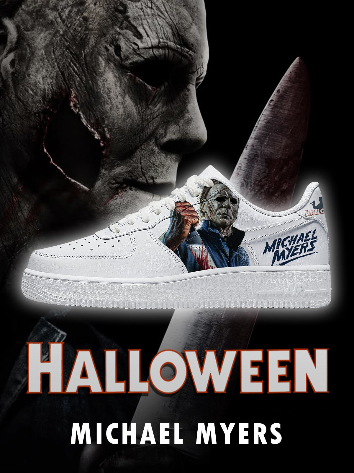 Michael Myers V.4 Custom Sneakers - 13custom