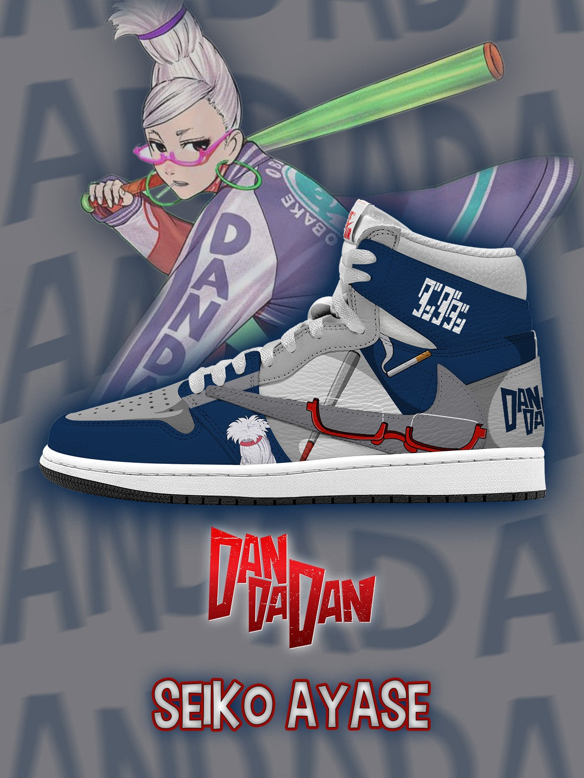 Seiko Ayase V.1 Custom TS High Sneakers - 13custom