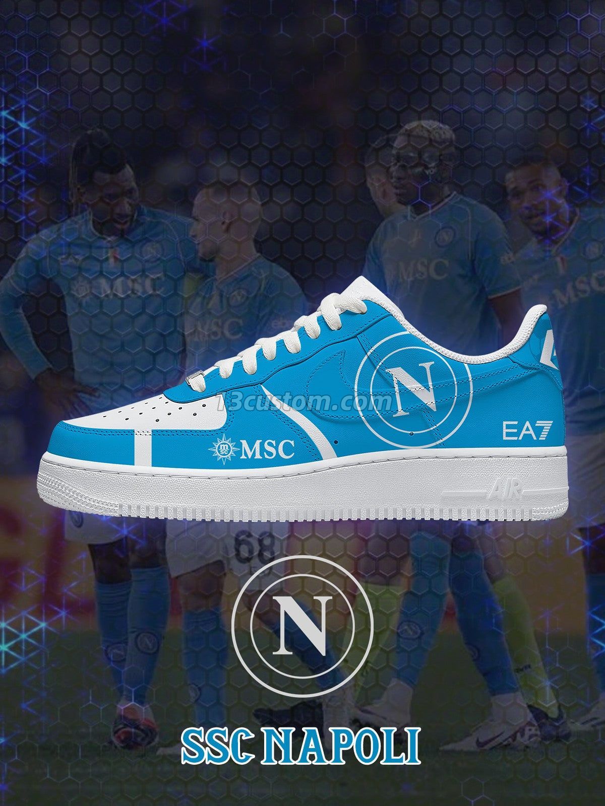 AF1 那不勒斯客製化運動鞋-V1款 Main image