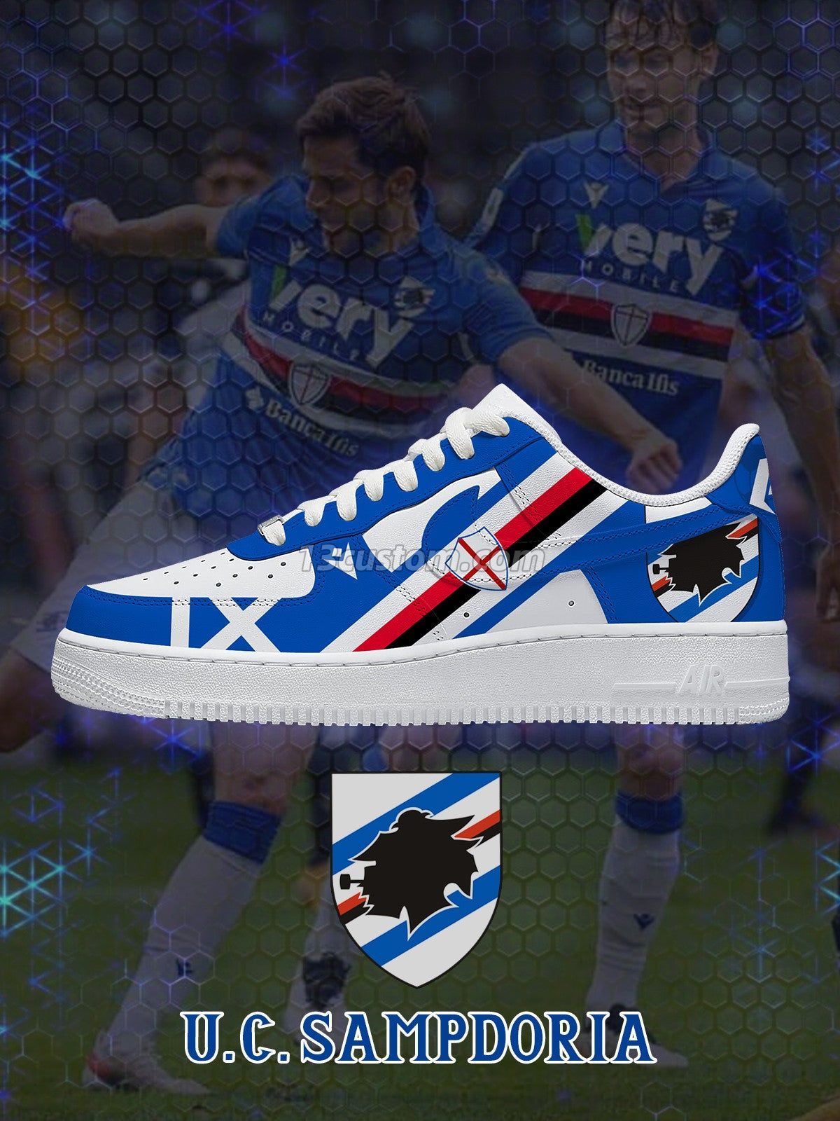 AF1 桑普多利亞客製化運動鞋-V1款