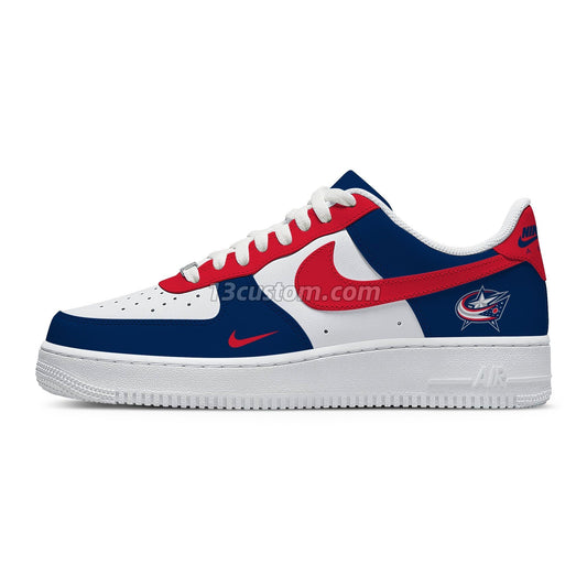 Columbus Hockey Custom Sneakers
