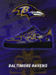 AF1 巴爾的摩 美式足球客製化運動鞋-V2款