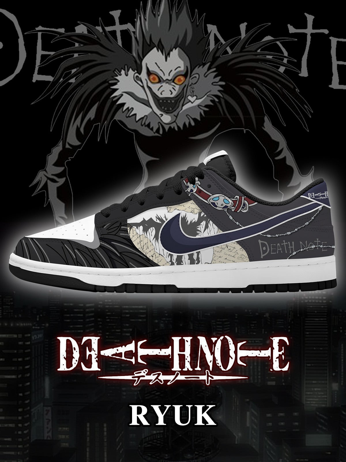 Ryuk V.2 Custom SB-Style Sneakers