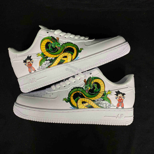 0656-드래곤볼 청룡과 손오공+흑백 만화