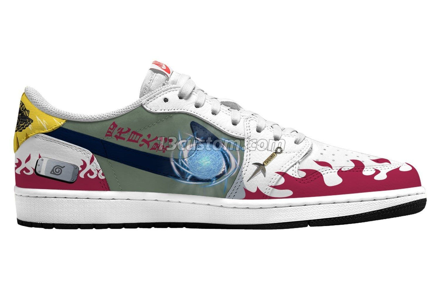 Fourth Hokage Minato Namikaze V.1 Custom TS Low Sneakers