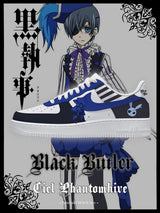 Ciel Phantomhive V.1 Custom Sneakers - 13custom