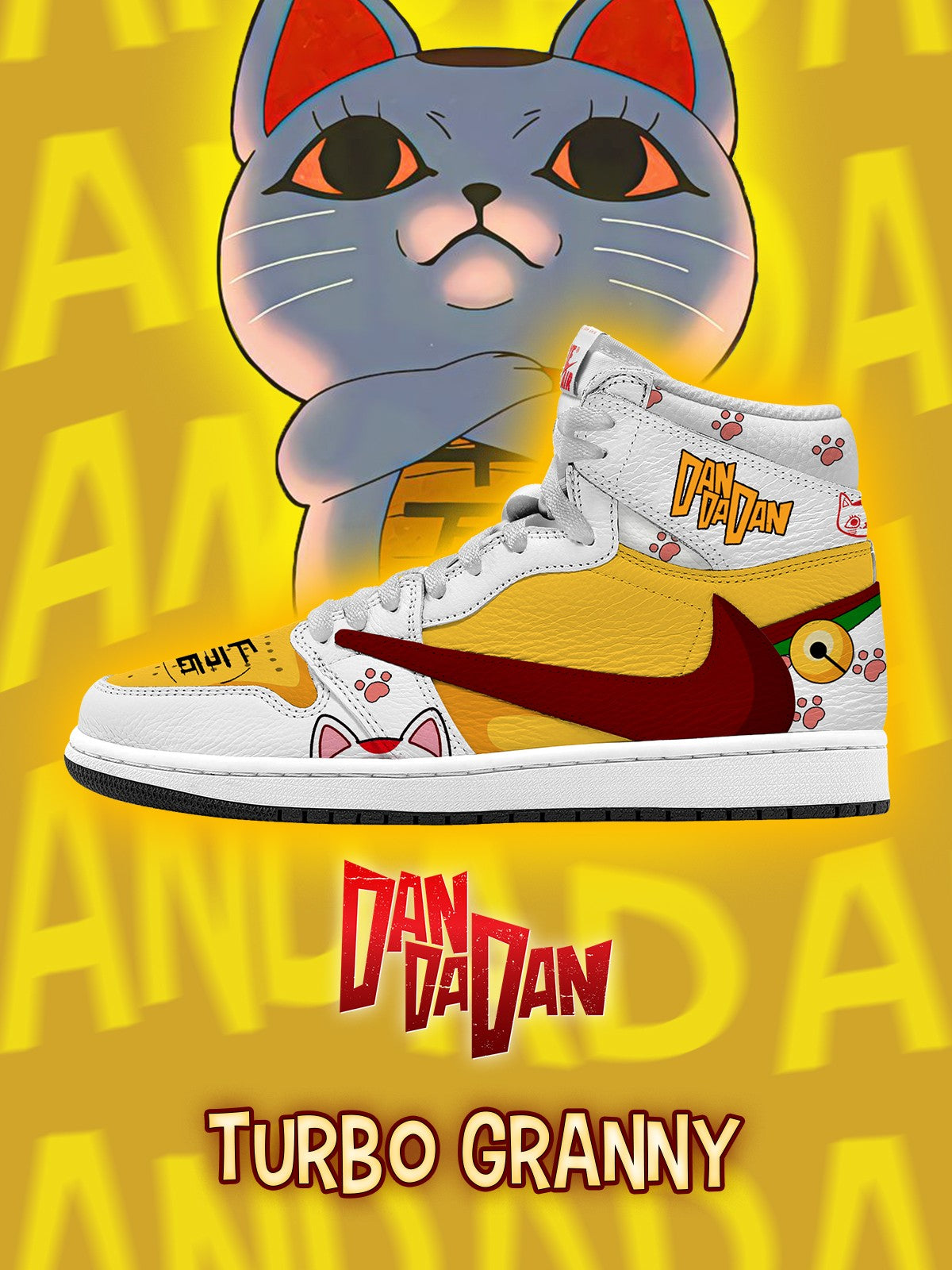 Turbo Granny V.1 Custom TS High Sneakers - 13custom