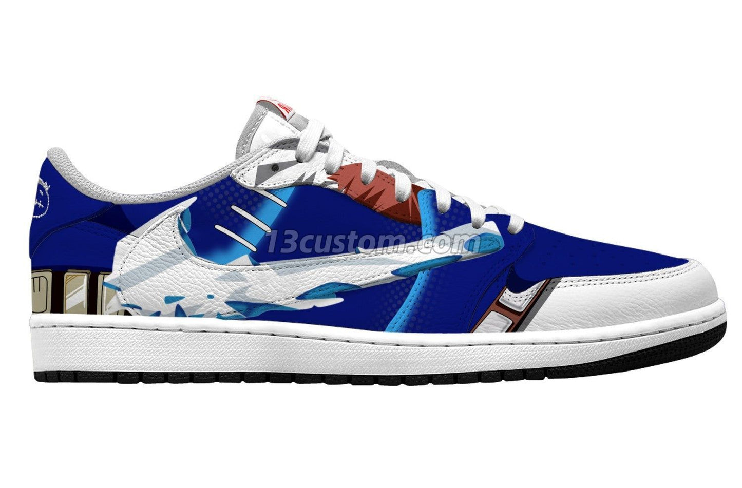 Shoto Todoroki V.2 Maßgeschneiderte TS Low Sneakers