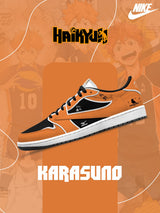 Karasuno High V.1 Custom TS Low Sneakers - 13custom