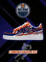 Edmonton Hockey V.2 Custom Sneakers