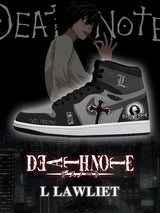 L Lawliet V.2 Custom High-Top Sneakers