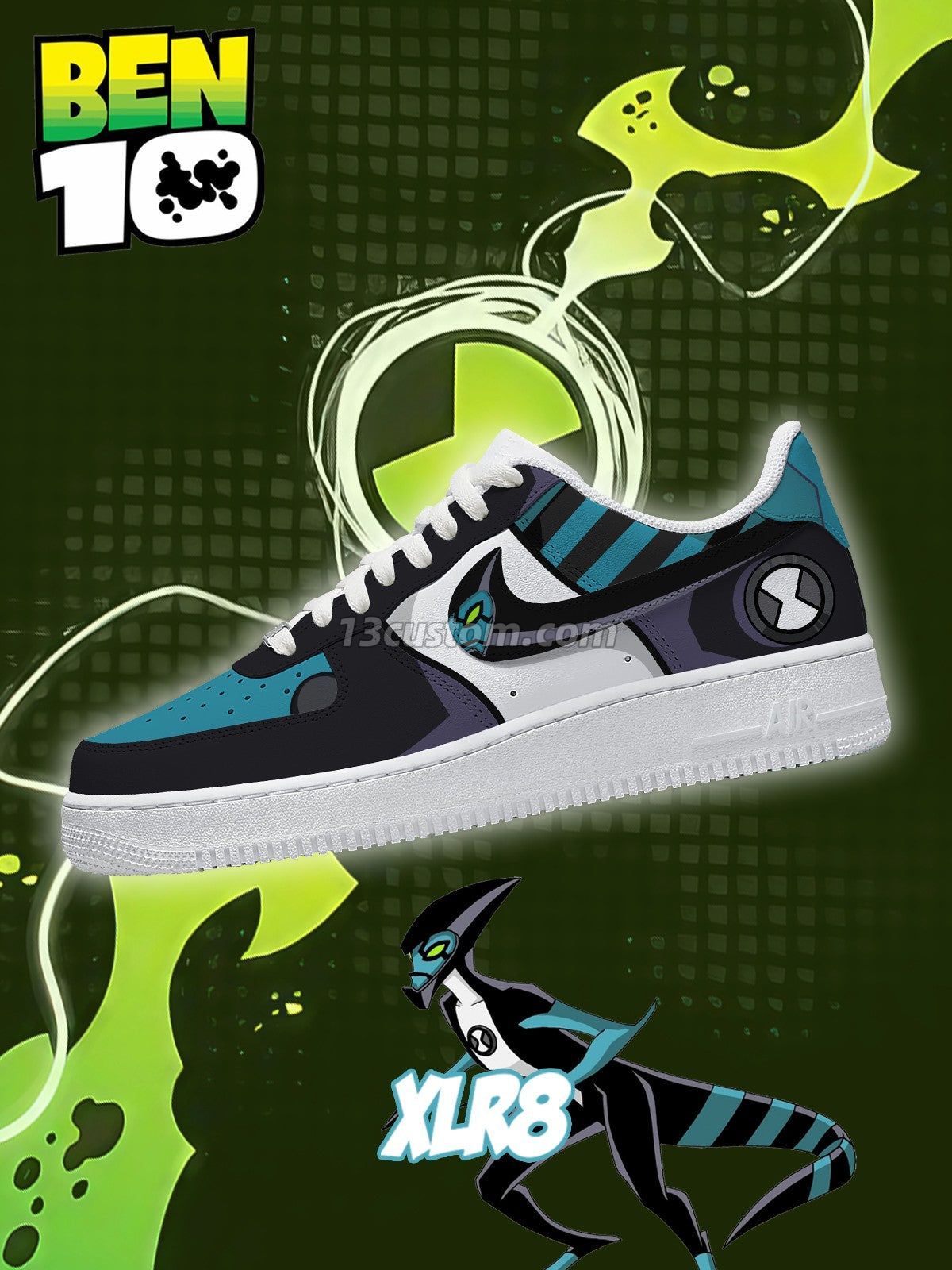 AF1 少年駭客-L V1 客製化運動鞋