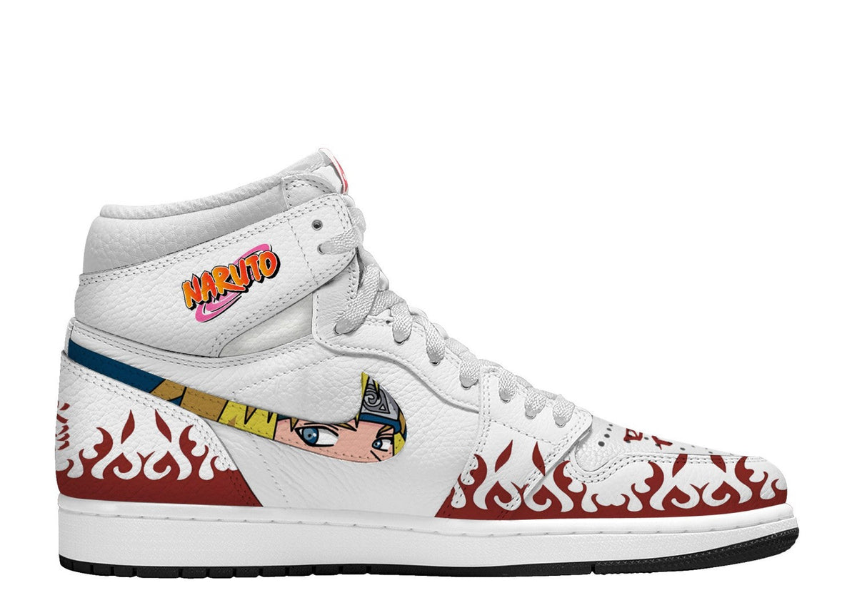Minato Namikaze V.2 Custom TS High Sneakers - 13custom
