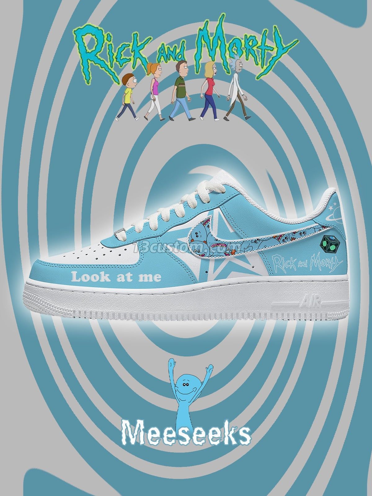 AF1 Meeseeks客製化運動鞋-V1款