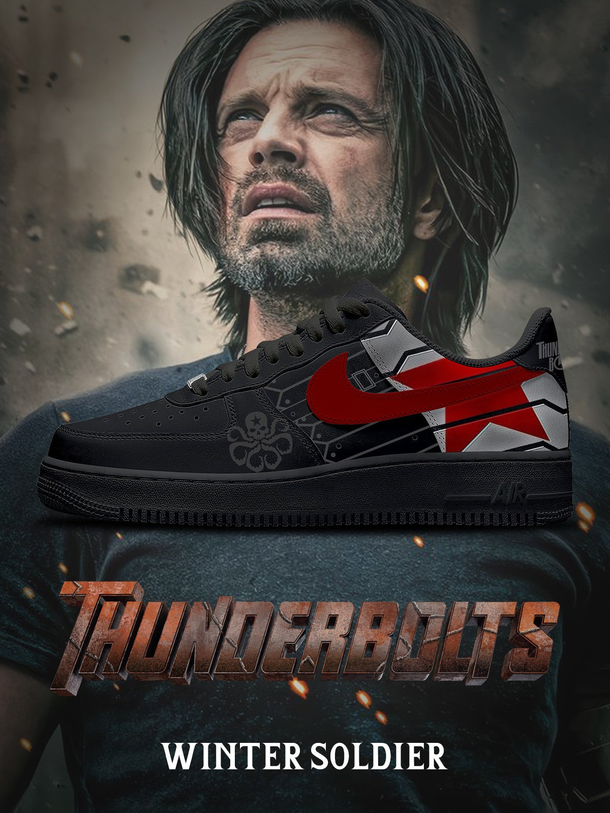 Winter Soldier V.1 Custom Sneakers