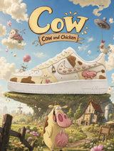 Cow V.2 Custom Air-Style Sneakers
