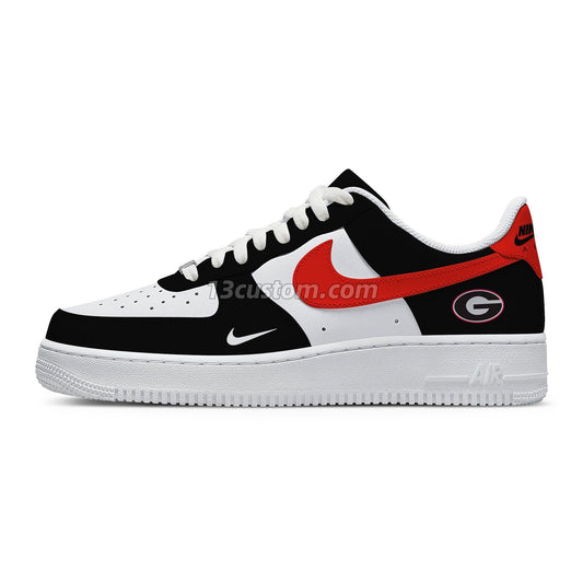 Georgia College Custom Sneakers