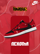 Nekoma High V.1 Custom TS Low Sneakers - 13custom