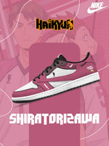 Shiratorizawa Academy V.1 Custom TS Low Sneakers - 13custom