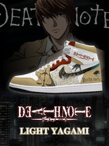 Light Yagami V.2 Custom High-Top Sneakers
