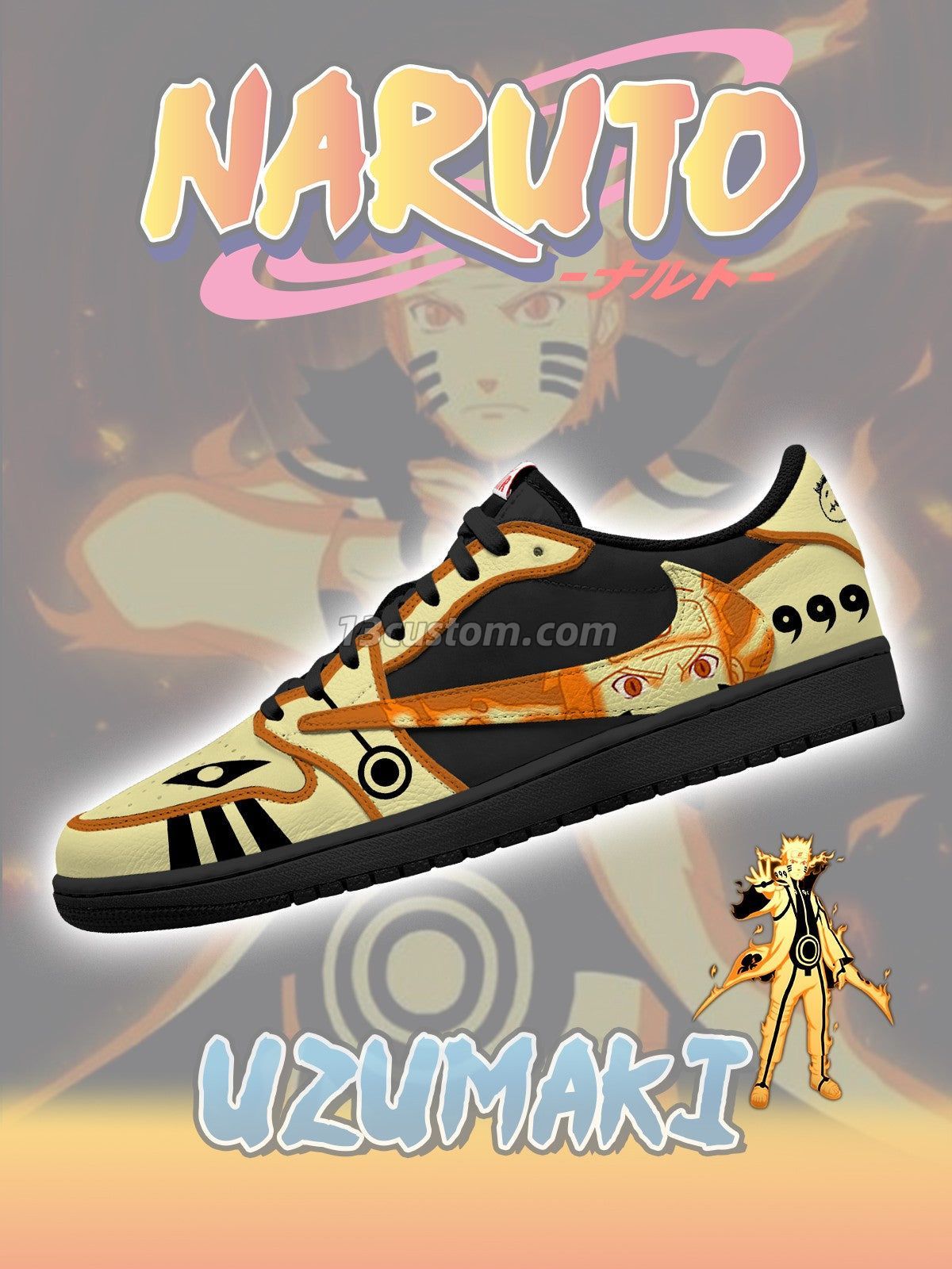 Uzumaki V.3 Custom TS Low Sneakers