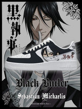 Sebastian Michaelis V.1 Custom Sneakers - 13custom