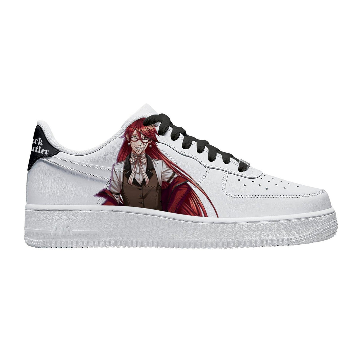 Undertaker and Grell V.1 Custom Sneakers - 13custom