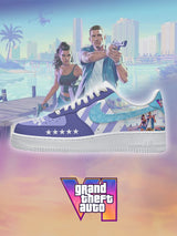 G.T.A VI V.2 Custom Sneakers - 13custom