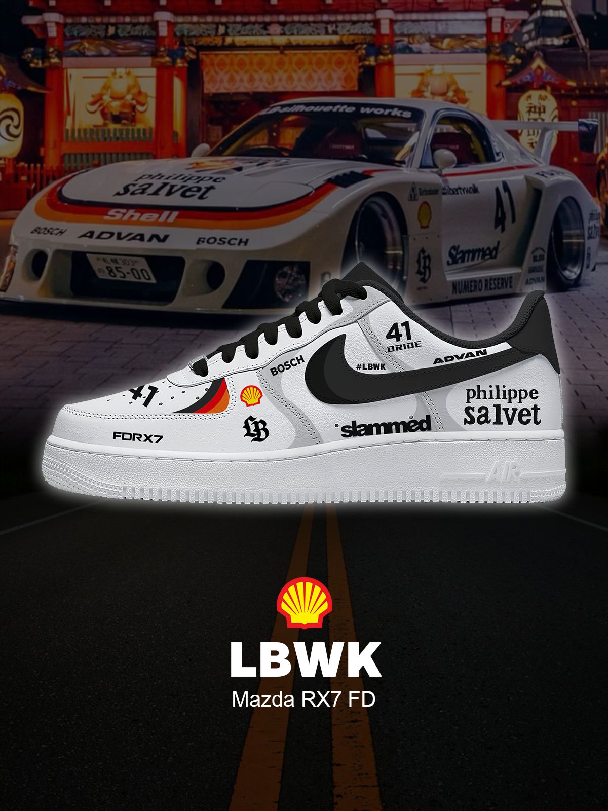 RX7 FD Custom Sneakers