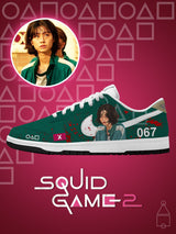 Kang Sae-byeok V.1 Custom Court-Low Sneakers - 13custom