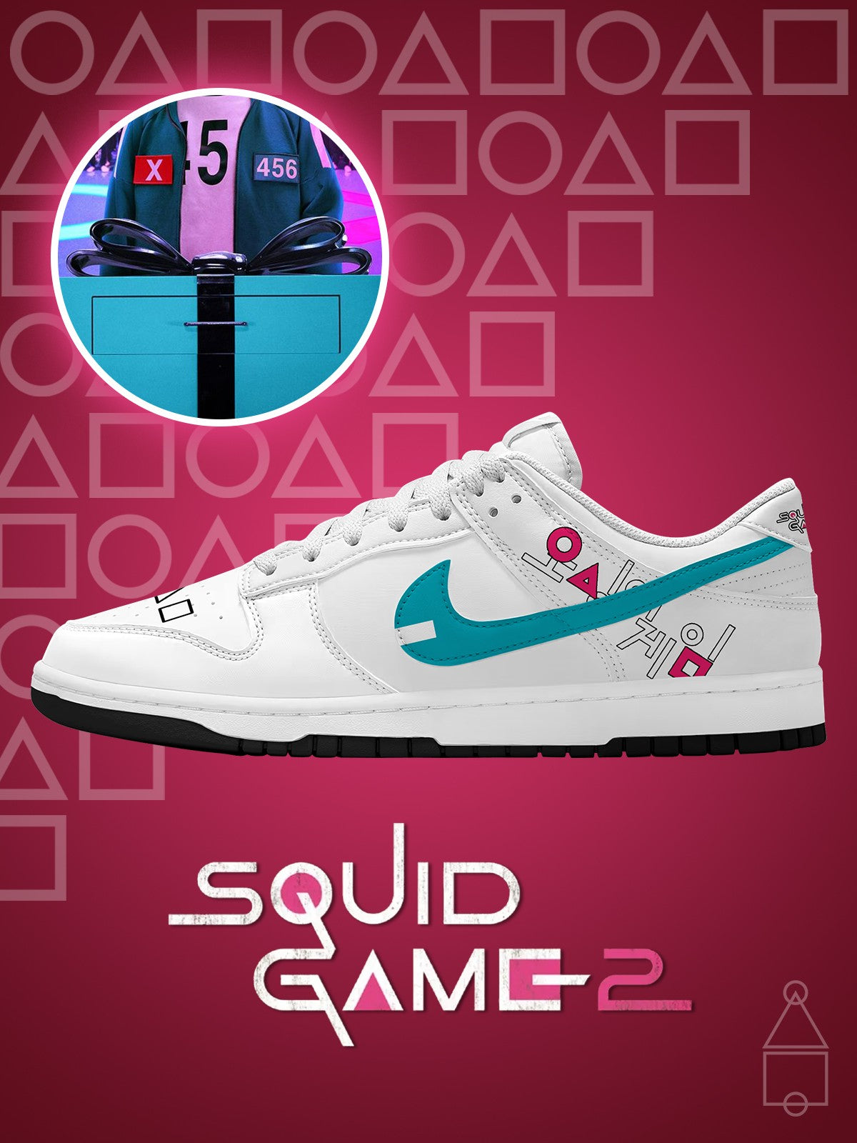 Players V.1 V.1 Custom Court-Low Sneakers - 13custom