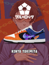 Kenyu Yukimiya V.6 Custom Court-Low Sneakers - 13custom