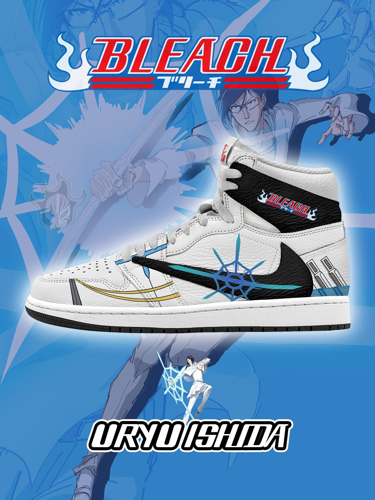 Uryu Ishida V.1 Custom TS High Sneakers