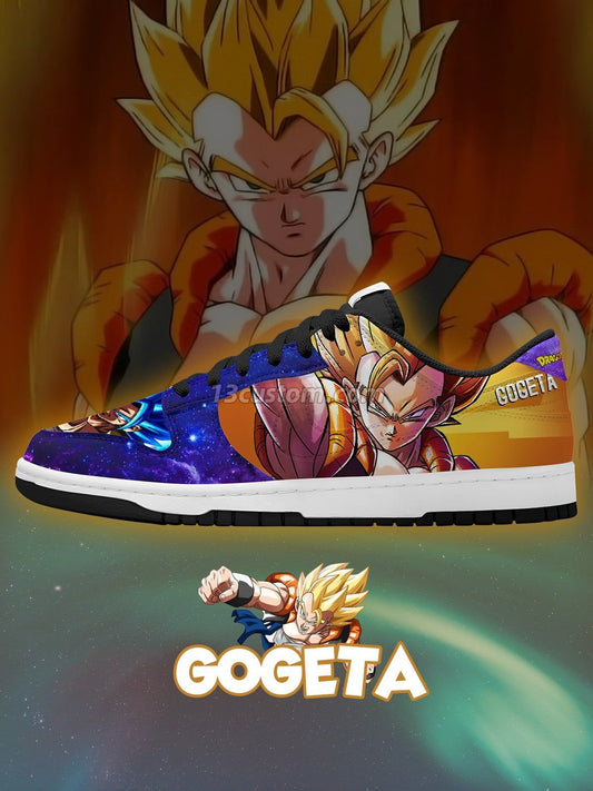 Gogeta V.1 Custom Court-Low Sneakers