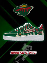 Minnesota Hockey V.2 Custom Sneakers