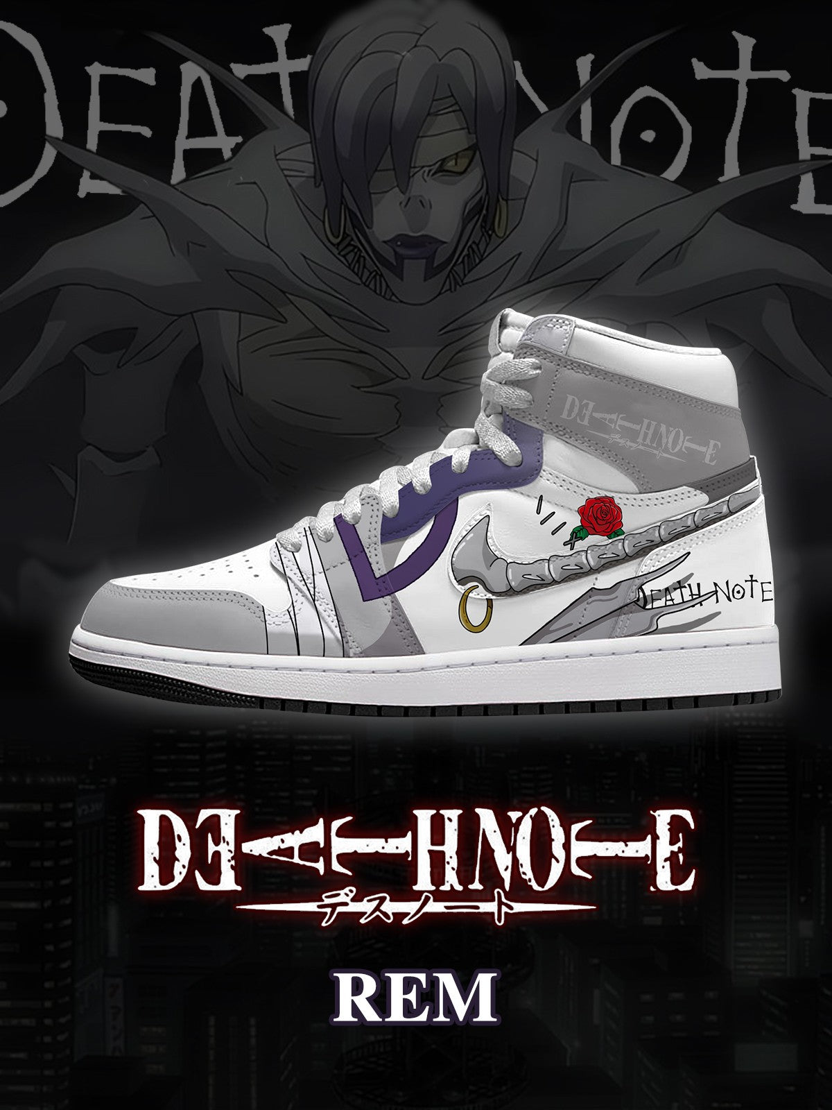 Rem V.1 Custom High-Top Sneakers
