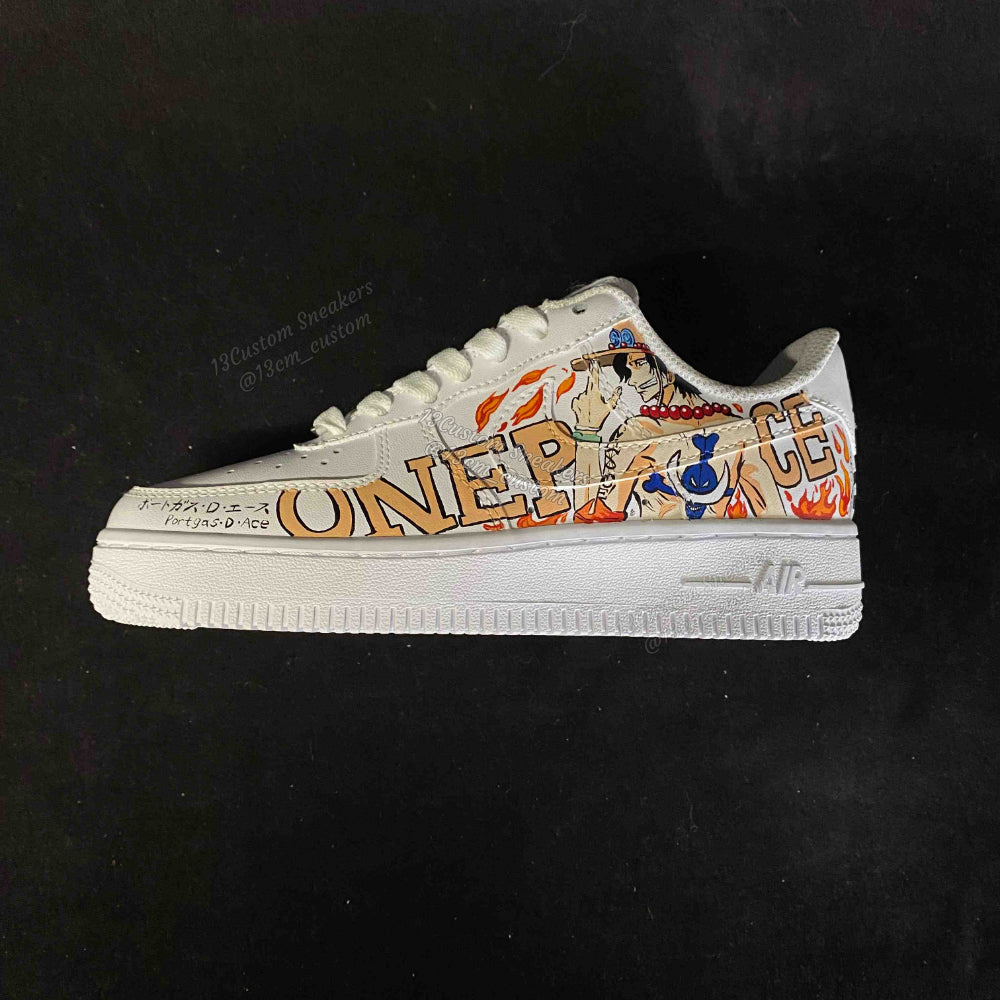 0601-One Piece Luffy doble imagen cuatro lados