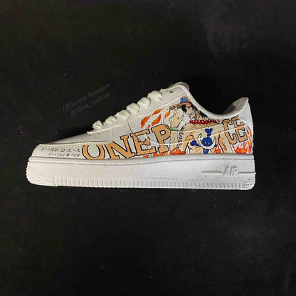 0601-One Piece Luffy doble imagen cuatro lados