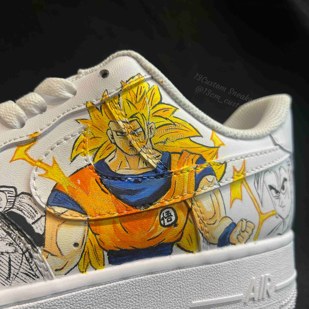 0640-Dragon Ball pintura + manga en blanco y negro en cuatro lados