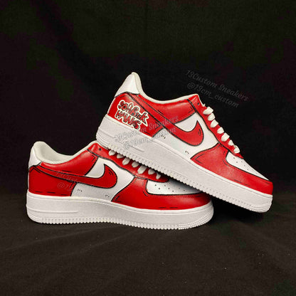 0594-Jugador de baloncesto en rojo completo