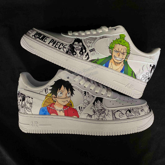 0608-조로와 루피 채색+흑백 만화