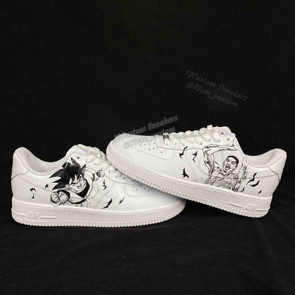 0644-Dragon Ball Black and White Hand-drawn