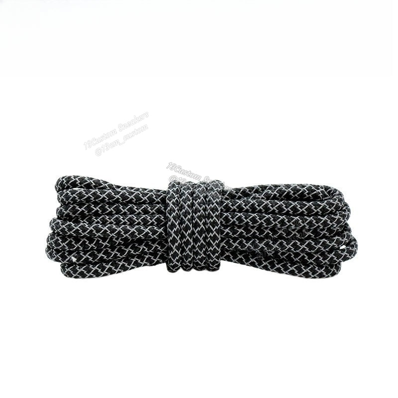 Cordones redondos reflectantes de 18 colores