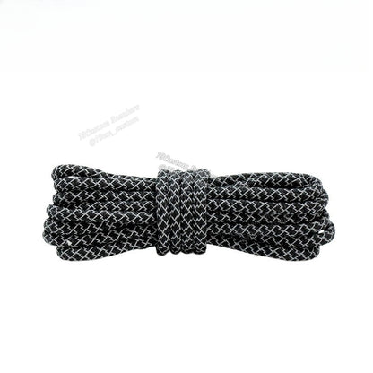 Cordones redondos reflectantes de 18 colores