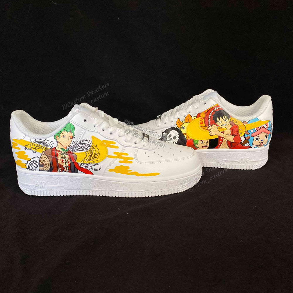 0607-Luffy Zoro Chopper Dragón Elemento